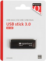 USB-stick Quantore 64GB 3.0 zwart