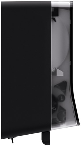 Handdoekroldispenser Satino SYS1 Hyginity zwart 333419-3