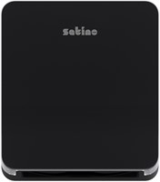 Handdoekdispenser Satino PT2 Hyginity S zwart 333413-2