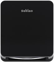 Handdoekdispenser Satino PT3 Hyginity S zwart 333403-2