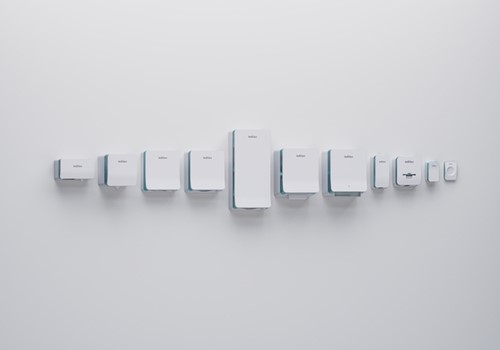 Poetspapierdispenser Satino CF1 Hyginity Plus medium wit 333416-2