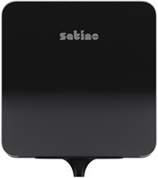 Poetspapierdispenser Satino CF1 Hyginity Plus medium zwart 333417-2