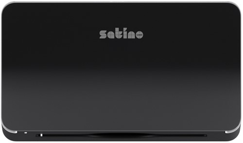 Handdoekdispenser Satino PT3 Hyginity XS zwart 333429-2