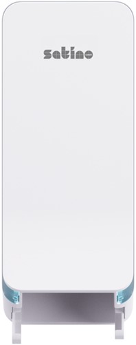 Toiletpapierdispenser Satino JT3 Hyginity systeemrol duo wit 333422-2