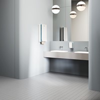 Toiletpapierdispenser Satino JT3 Hyginity systeemrol duo wit 333422-3