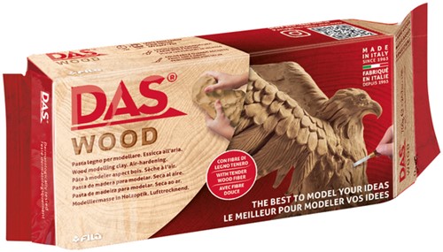 Boetseerklei DAS luchthardend 700 gram hout