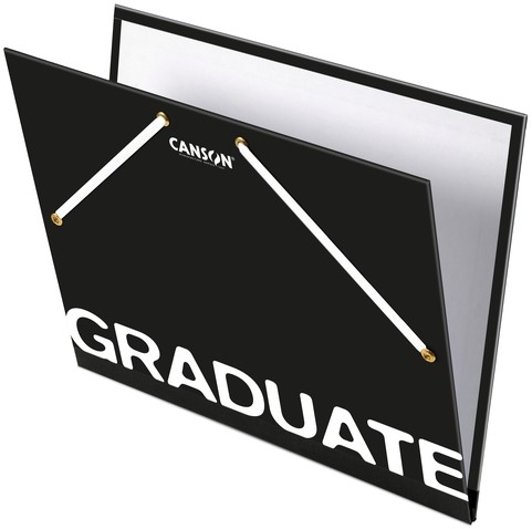 Tekenmap Canson Graduate elastieksluiting 260x330mm zwart