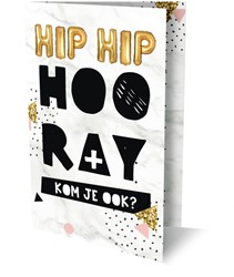 Hooray uitnodiging PK 889 Interstat