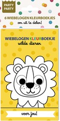 Party Party 6 Wiebelogen KB Wilde dieren Interstat