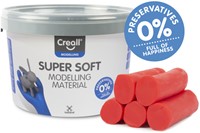 Klei Creall supersoft rood 1750gram-2