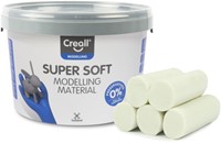 Klei Creall supersoft wit 1750gram