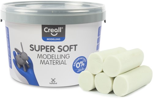 Klei Creall supersoft wit 1750gram