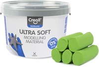 Klei Creall Play-it Ultra Soft helder groen 1100 gram