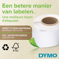 Etiket Dymo LabelWriter multifunctioneel 19x51mm 24 rollen á 500 stuks wit-2