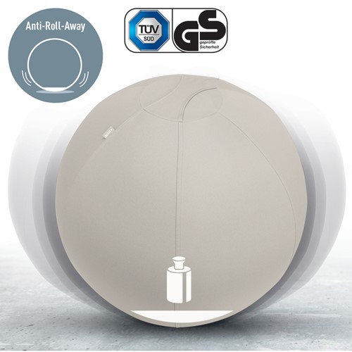Actieve zitbal Leitz Ergo 65cm anti-rol design-3