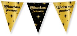 Classy Party flags foil Pensioen