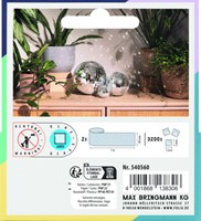 Mozaieksteentjes Folia zilver zelfklevend 5x5mm-2