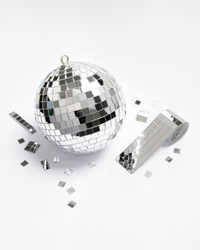 Mozaieksteentjes Folia zilver zelfklevend 10x10mm-1