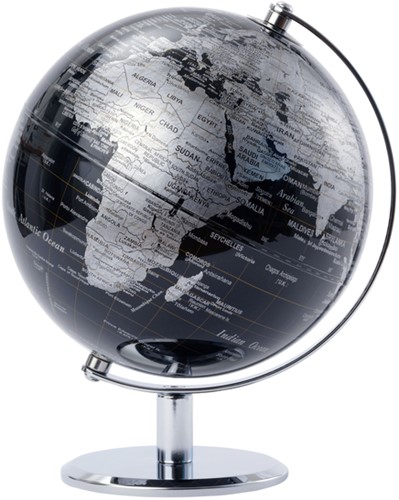 Globe Troika 20cm zwart-zilver