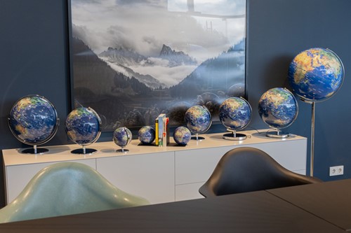 Globe Troika 20cm blauw-groen-4