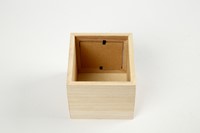 Pennenbakje Creativ Company 10x10x10cm hout-1