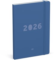 Agenda 2026 Lannoo bureau A5 QC Colour 7dagen/2pagina's blauw
