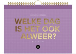 Familiekalender 2026 Lannoo 310x220 Mama Baas 7dagen/1pagina