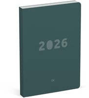 Agenda 2026 Lannoo A5 QC Colour 1dag/1pagina groen