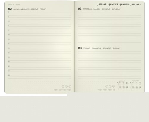 Agenda 2026 Lannoo A5 QC Colour 1dag/1pagina groen-2