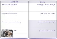 Agenda 2026 Lannoo 110x150 My favourite friends 7dagen/2pagina's cats-2