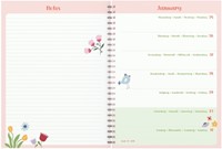 Agenda 2026 Lannoo bureau 170x230 Fragile 7dagen/2pagina's roze-2