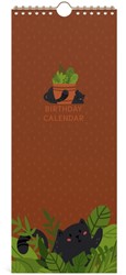 Verjaardagskalender Lannoo 130x325 Cats