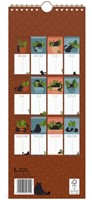 Verjaardagskalender Lannoo 130x325 Cats-3