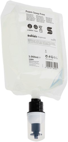Handzeep Satino SF1 Free schuim 1000ml 333372