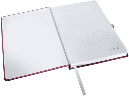 Notitieboek Leitz Style A5 lijn 160 pagina's 100gr rood-3
