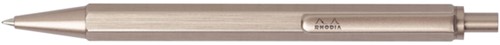 Balpen Rhodia scRipt medium rozenhout