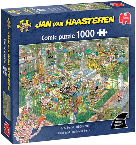 Puzzel JvH BBQ Feest! 1000st