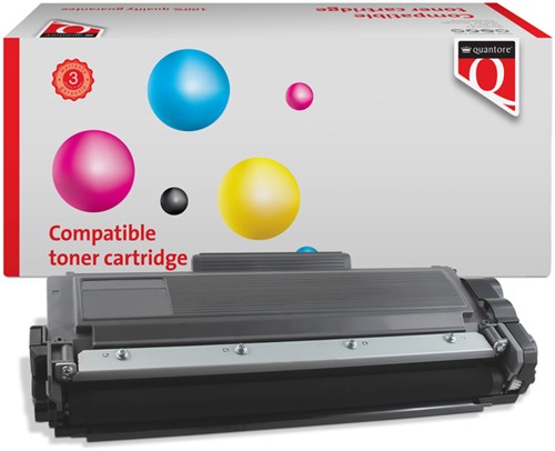 Toner Quantore alternatief tbv Brother TN-2320 zwart jumbo