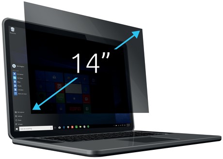 Privacy filter 2-weg voor 14 inch laptops 16:10