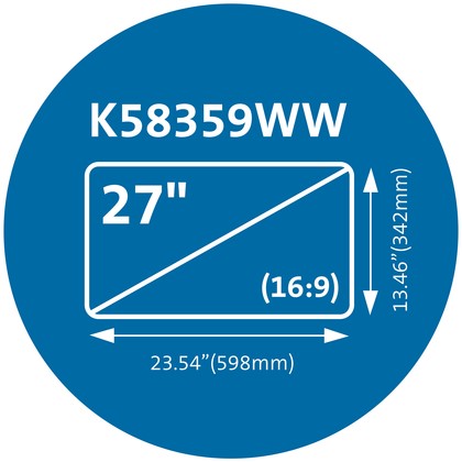 MagPro Monitor privacy filter 27 inch (16:9)-2
