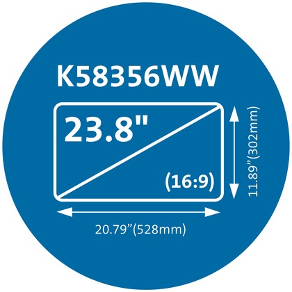 Privacyfilter Kensington MagPro 23.8 inch 16:9-2