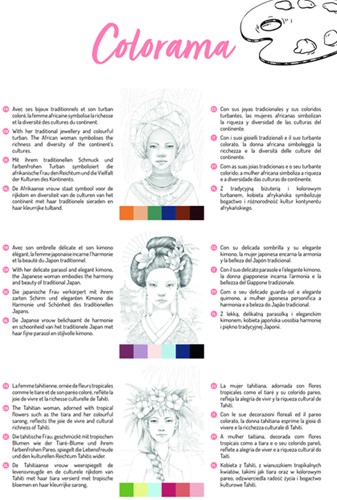 Kleurboek Clairefontaine Odelia A4 Vrouwen-5