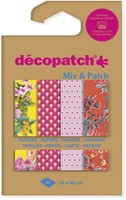 Hobbypapier Décopatch 30x40cm set à 4 vel thema Wandeling in Kyoto