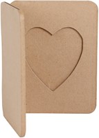 Figuur Décopatch fotokader album met harten 14x1.5x18cm-3