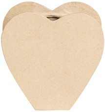 Figuur Décopatch vaas hart waterproof 13x5x13cm