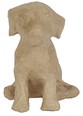 Figuur Décopatch hond 15x13x18cm