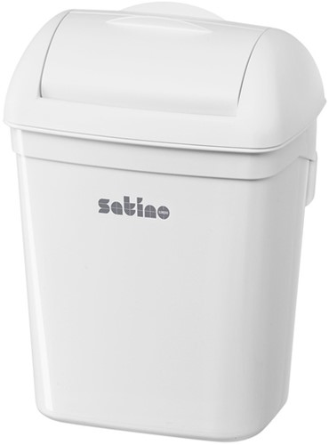Dameshygiënebak Satino 8 liter wit 332560