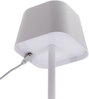 Tafellamp Securit Georgina LED oplaadbaar dimbaar wit-1