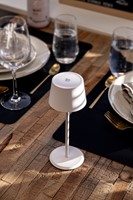 Tafellamp Securit MonteCarlo LED oplaadbaar dimbaar wit-1