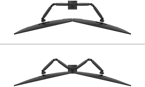 Monitorarm Neomounts NERO dual 10-32" zwart-4